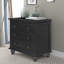Armoire de rangement à 3 tiroirs en bois avec plateau coulissant pour le salon-599802888