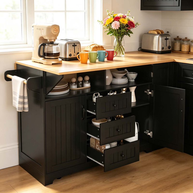 Îlot de cuisine, Black
