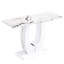 Table de bar rectangulaire simple pour salle de bain, bistro et restaurant - 46,54 po x 18,42 po x 28,73 po