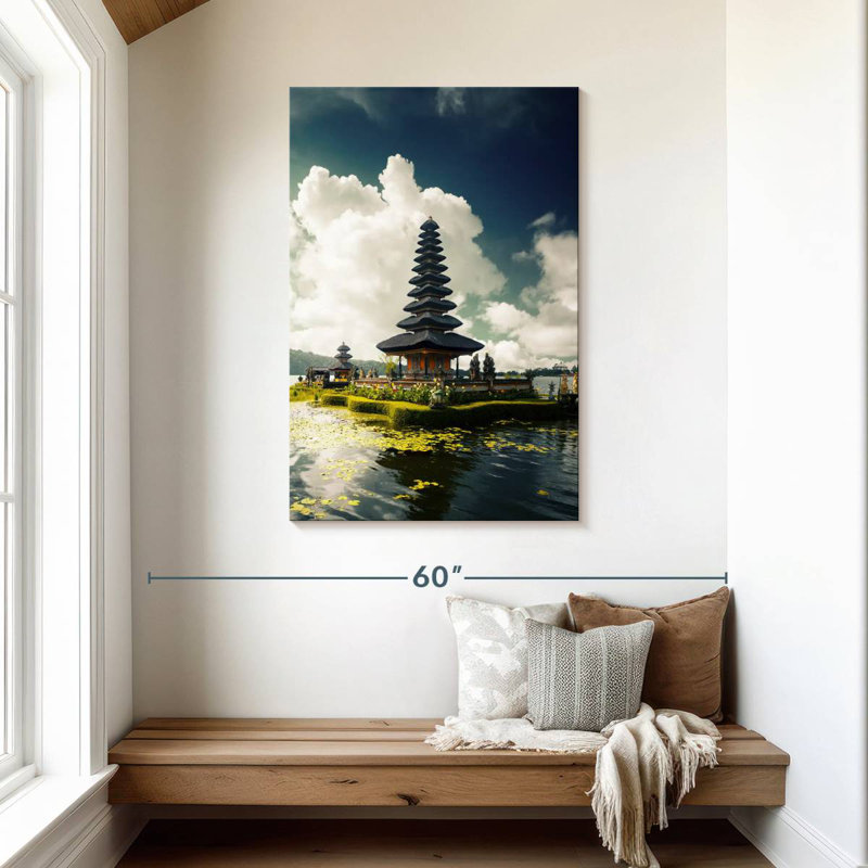 Adella Pura Ulun Danu Temple, 45" H x 30" W