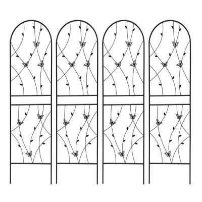4 Pack Metal Garden Trellis