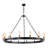 Kimes 14 - Light Dimmable Wagon Wheel Chandelier-1258470753
