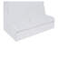 Grand lit escamotable mural avec coussin, grand lit pliant compact pour le bureau à domicile et la chambre d'amis