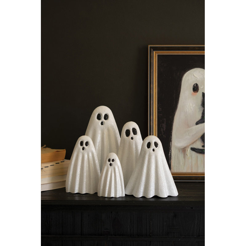  Figurines d'Halloween fantôme - 2 x ensemble de 5 pièces de décoration festive