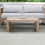 Table basse d'extérieur en bois d'eucalyptus Adasai