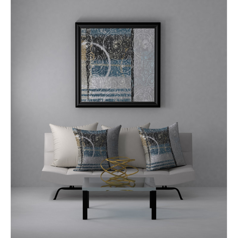 Housse de coussin carrée raffinée simple raffinée, 20 po x 20 po