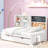 Twin Size Daybed With Storage Shelves-980602025