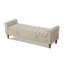 Banc de rangement rembourré de 65,55 po-1367550824