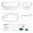 Asymmetrical Moon Design Freestanding Bathtub 63" Matte White Resin Stone Soaking Tub With Backrest  For Ergonomic Comfort