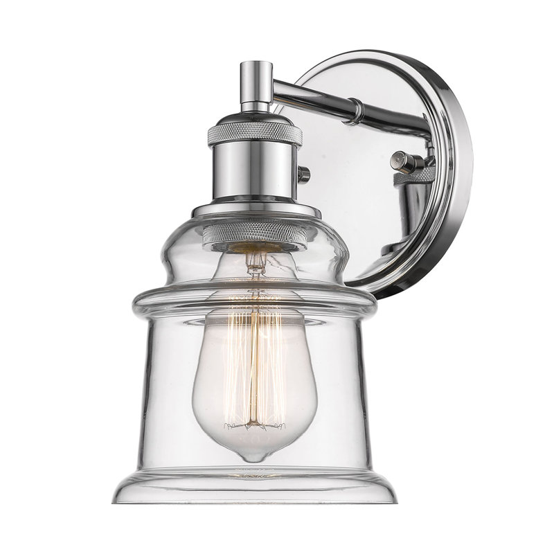 Lila Armed Sconce, Chrome