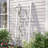 Wellington 28"x75" Vinyl Garden Trellis-644938833