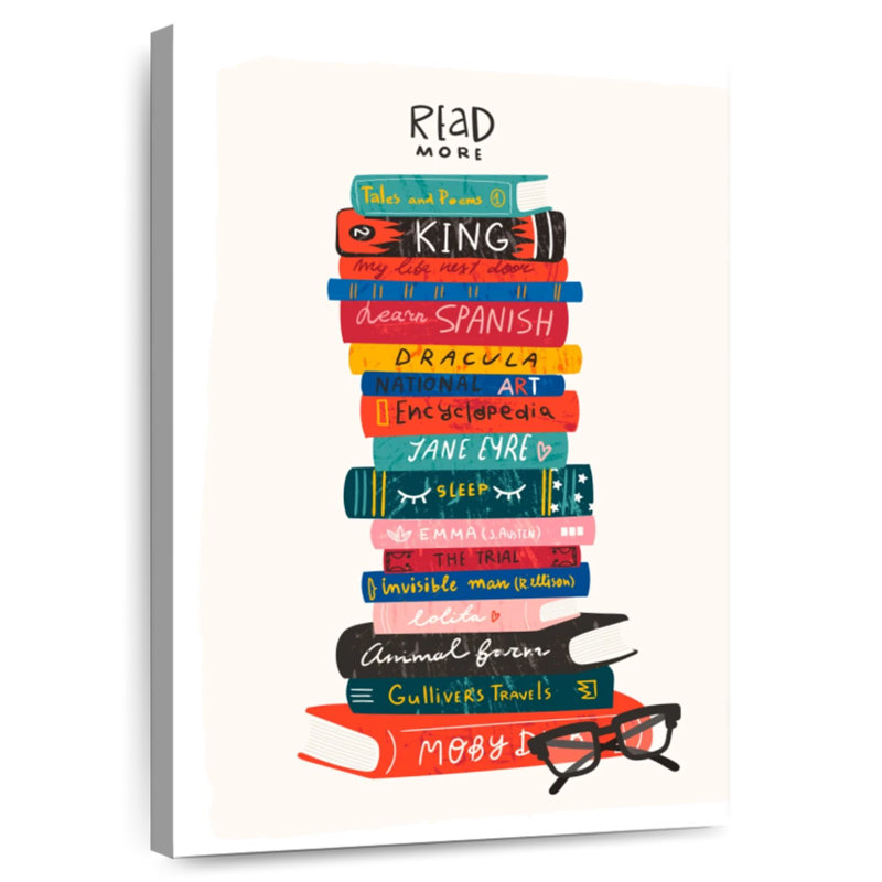 Keiraleigh Read More Book Stack, 24" H x 16" W