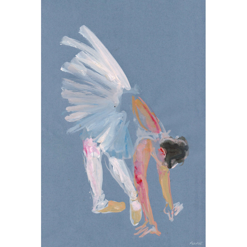 Moises Bend Down Print on Wrapped Canvas, 45" H x 30" W x 1.5" D