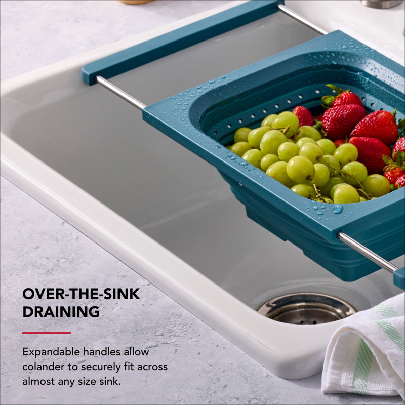 Kitchenaid Collapsible Colander, Blue