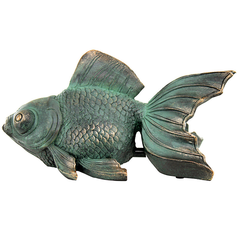 Statue diffuseur en koie papillon asiatique