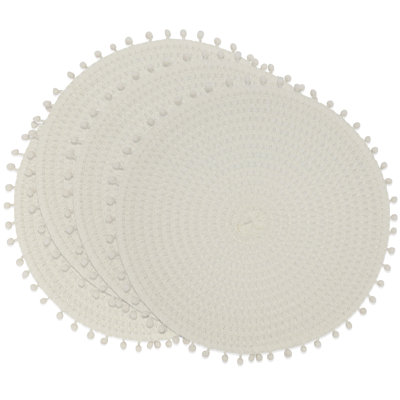 Napperon Mint Modern Pom Pom