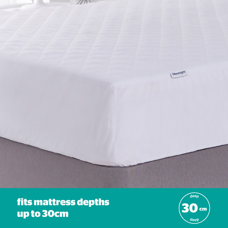 Silentnight Supersoft Waterproof Mattress Protector, Small Double (4')