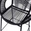 Tabouret de bar d'extérieur en faux osier, ensemble de 2-383494628