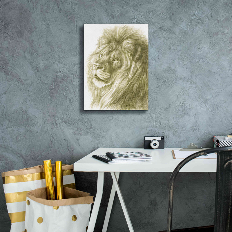 «Luxurient» par Barbara Keith, art mural sur toile, H 16 po x l 12 po x P 0,75 po