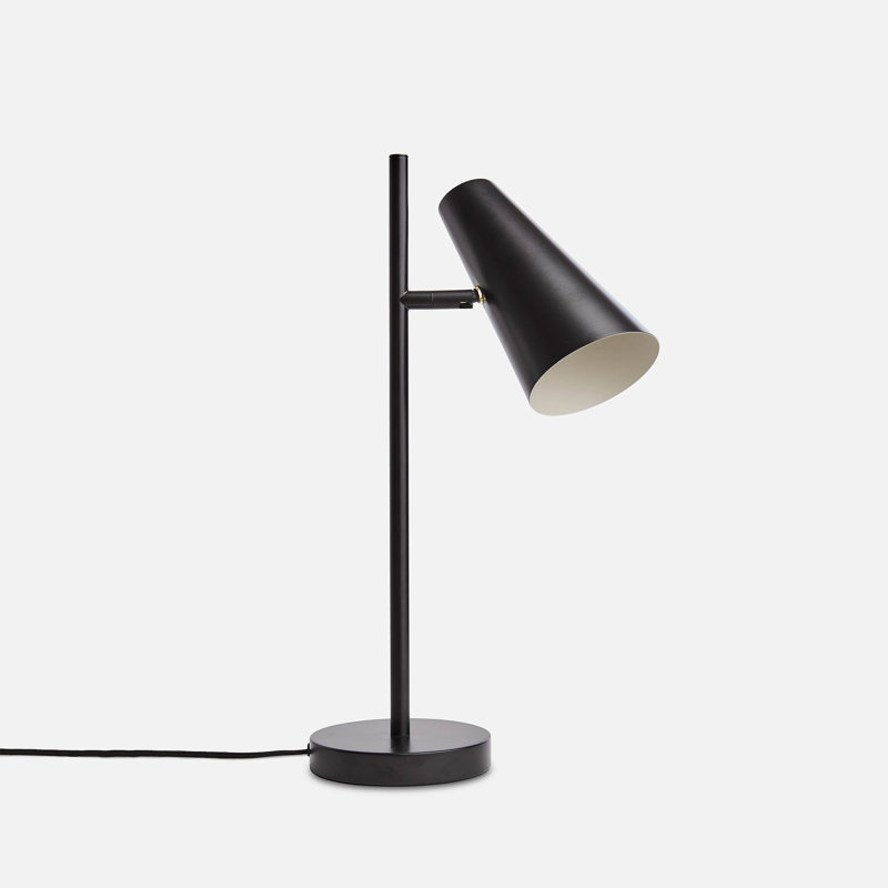 Cono Table Lamp, Black