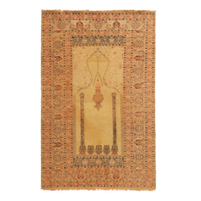 One-of-a-Kind 3'8" X 5'5" Hand Knotted Area Rug