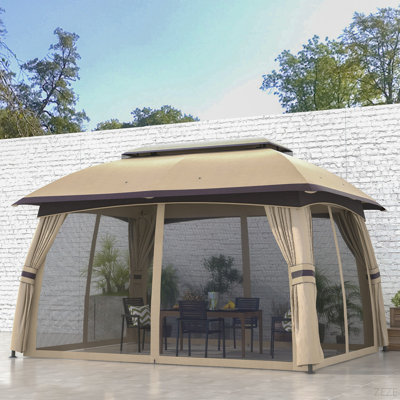 Pavillon de jardin 10 pi x 13 pi Outsunny