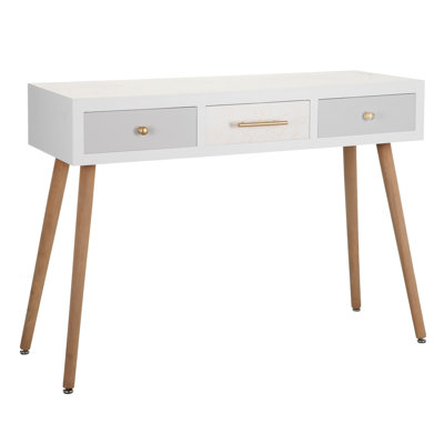 Mccann 107cm Solid Wood Console Table
