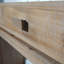 Console 47 po en bois rustique avec 3 tiroirs