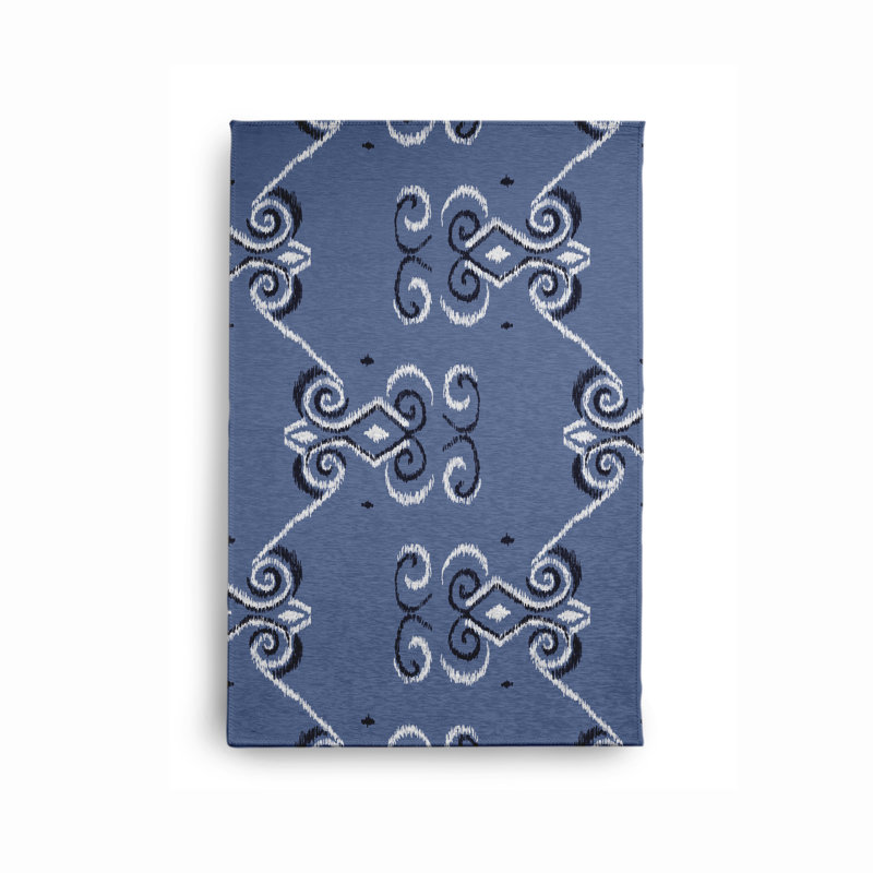 Tapis en chenille 81_Diamonds & Curls, Rectangle 2 pi x 3 pi
