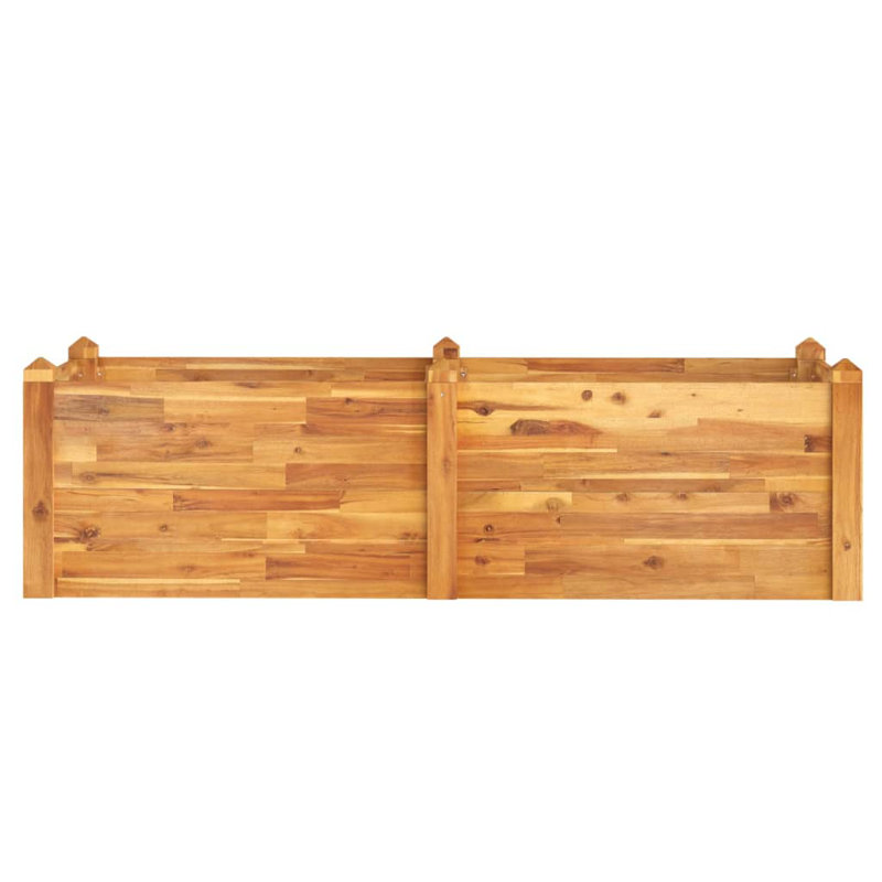 Hallis Wood Raised Garden Bed