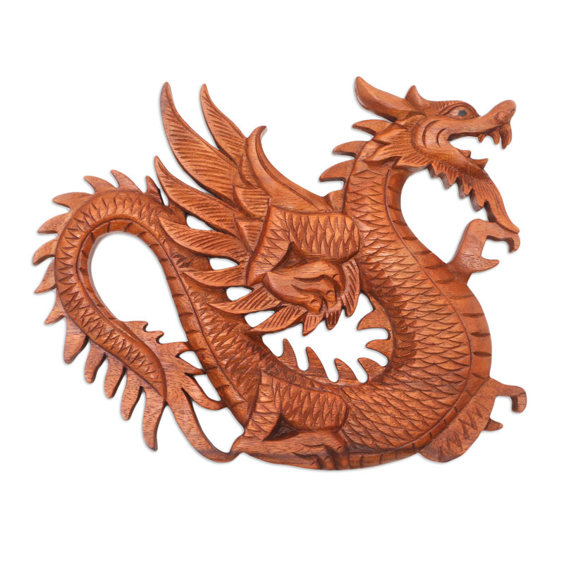 Décoration murale «Dragon ailé»