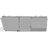 Ziera 6 - Piece Upholstered Reclining Sectional With 3 Reclining Seats And Storage Console-97582791