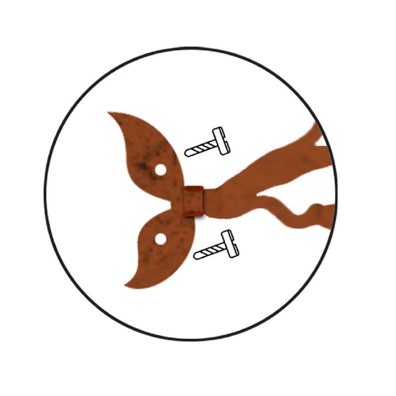 Manrique Steel Animals Wall Decor