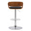 Ranck Swivel Upholstered Adjustable Height Counter Stool