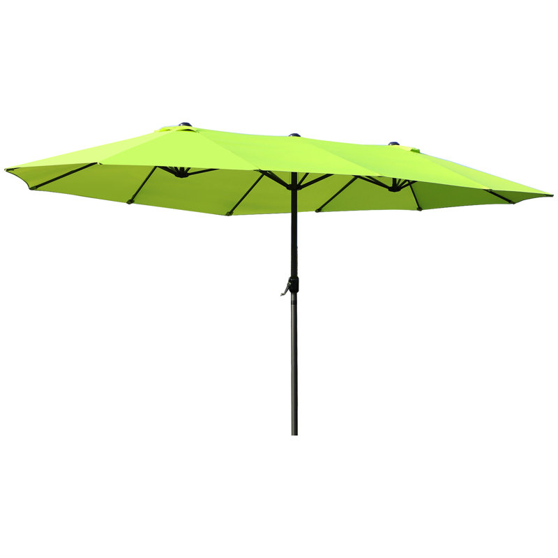 4.6 M Ezra Market Umbrella - NO BASE, Green