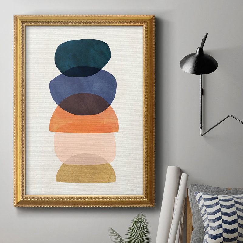 " Mod Pods I ", 27" H x 18" W