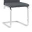 Hughston 47cm H Polyester Blend Upholstered Cantilever Chair