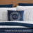 Lacoste Logo Stripe Cotton Twin 2-Piece Navy Comforter Set-124580150-112985309