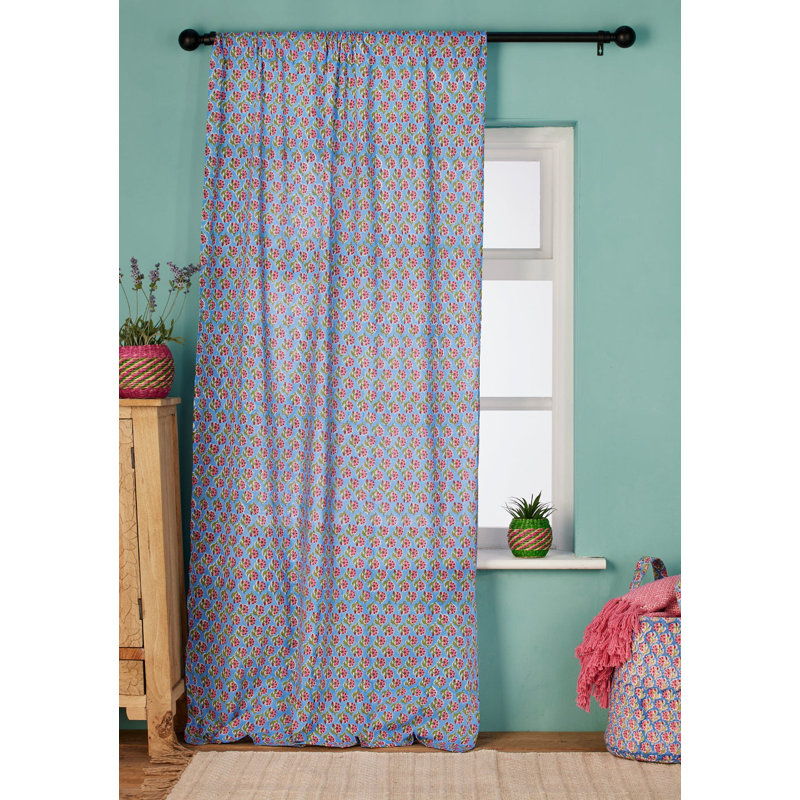Cotton Standard Rod Pocket Curtain Panel