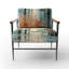 Fauteuil d'appoint Coastal Pier Perspect Pointillism I-1373095547