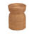 Round Rattan Lift-Top Side Table