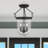Husman Glass Semi Flush Mount-16518443-16518437