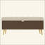Banc de rangement avec repose-pieds Modern Modern-129574797-129574798