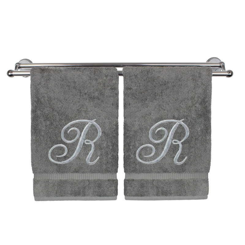 Super Plush Hand Towel, R, Gray/Silver