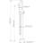 Floor Clawfoot Tub Faucet with Diverter-72042874