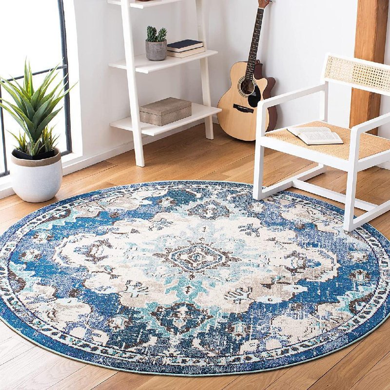 Tapis oriental Madison Performance, Rond 6 pi 7 po