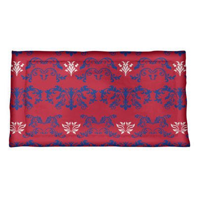 Football Baroque Pattern Organic Sham Pillow Sham