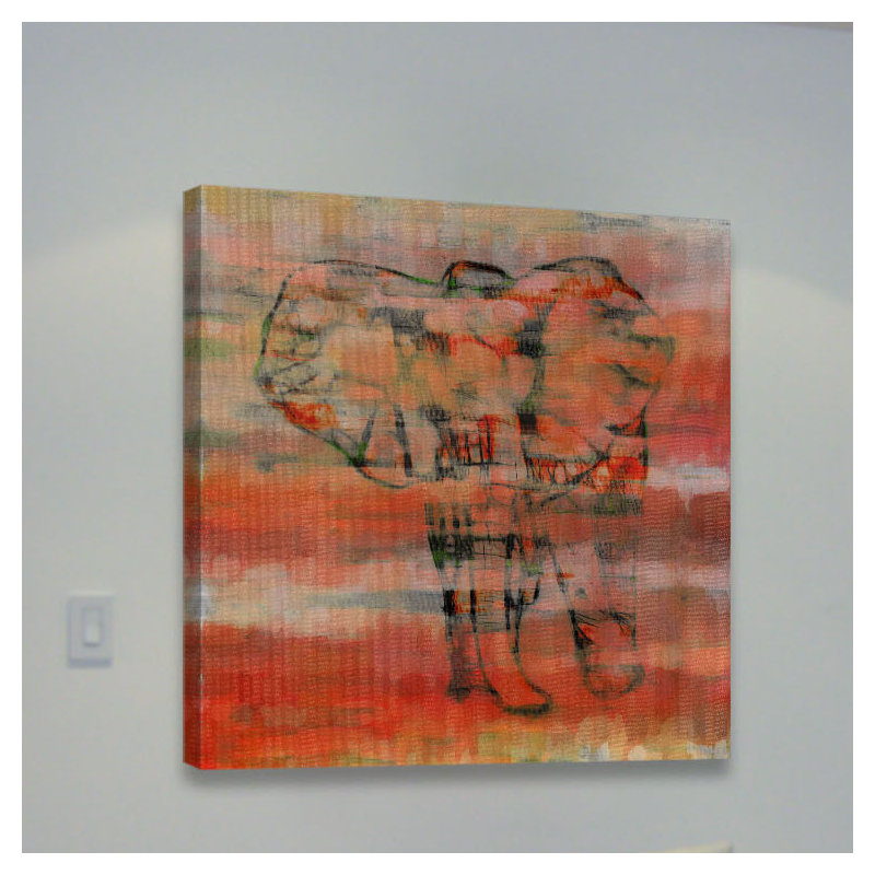 Parvez Taj - Wrapped Canvas Print, 122cm H x 122cm W