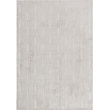 Geometric Rectangles Contemporary Area Rug
