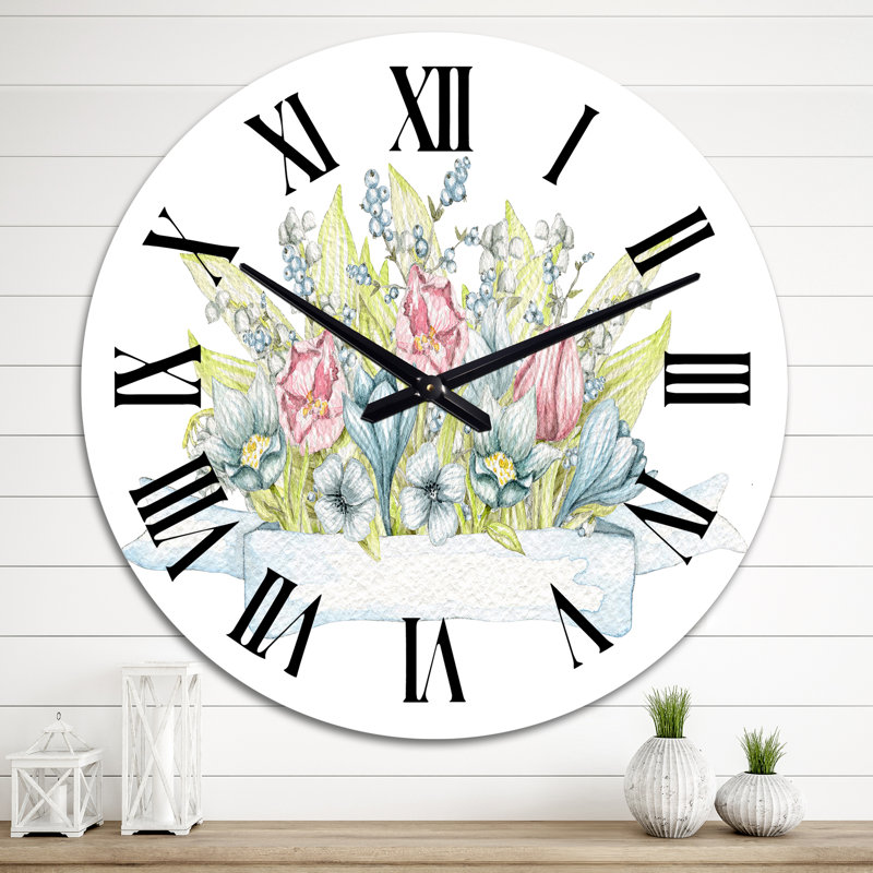 Horloge murale surdimensionnée, Grand